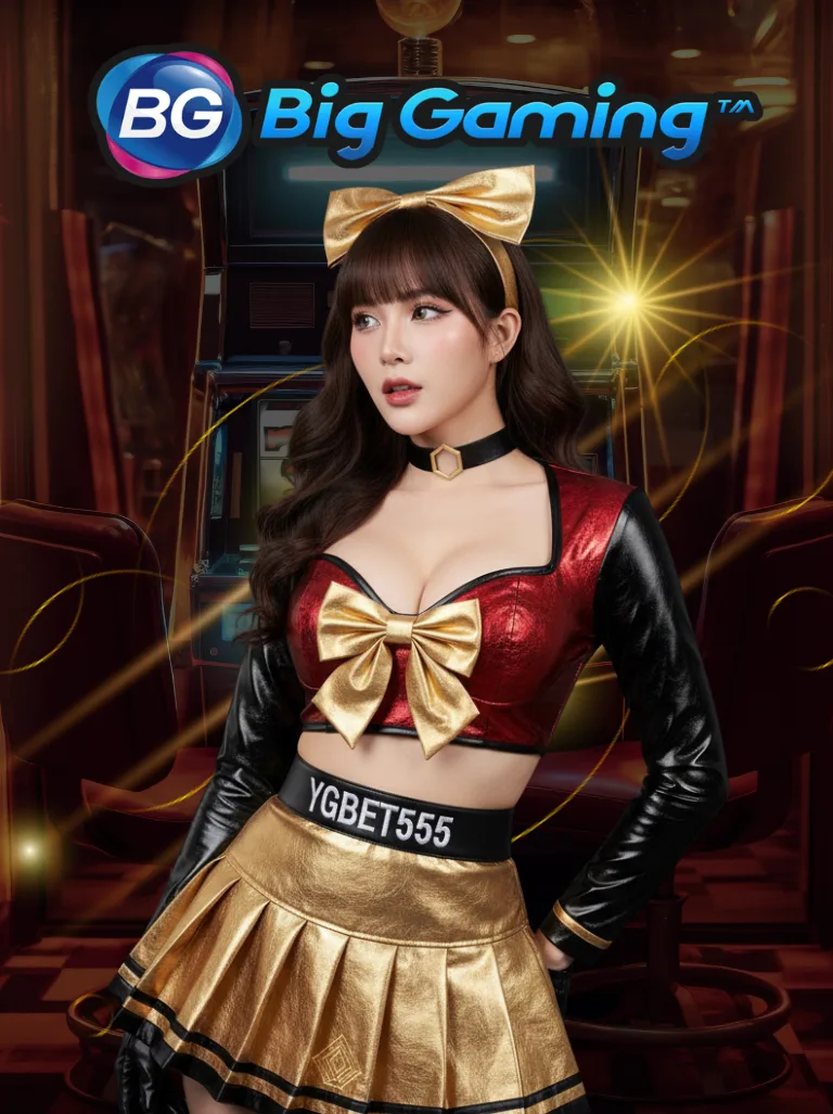 โลโก้ค่าย BG Big Gaming ใน YGBET555 เกมคาสิโนสดครบวงจร